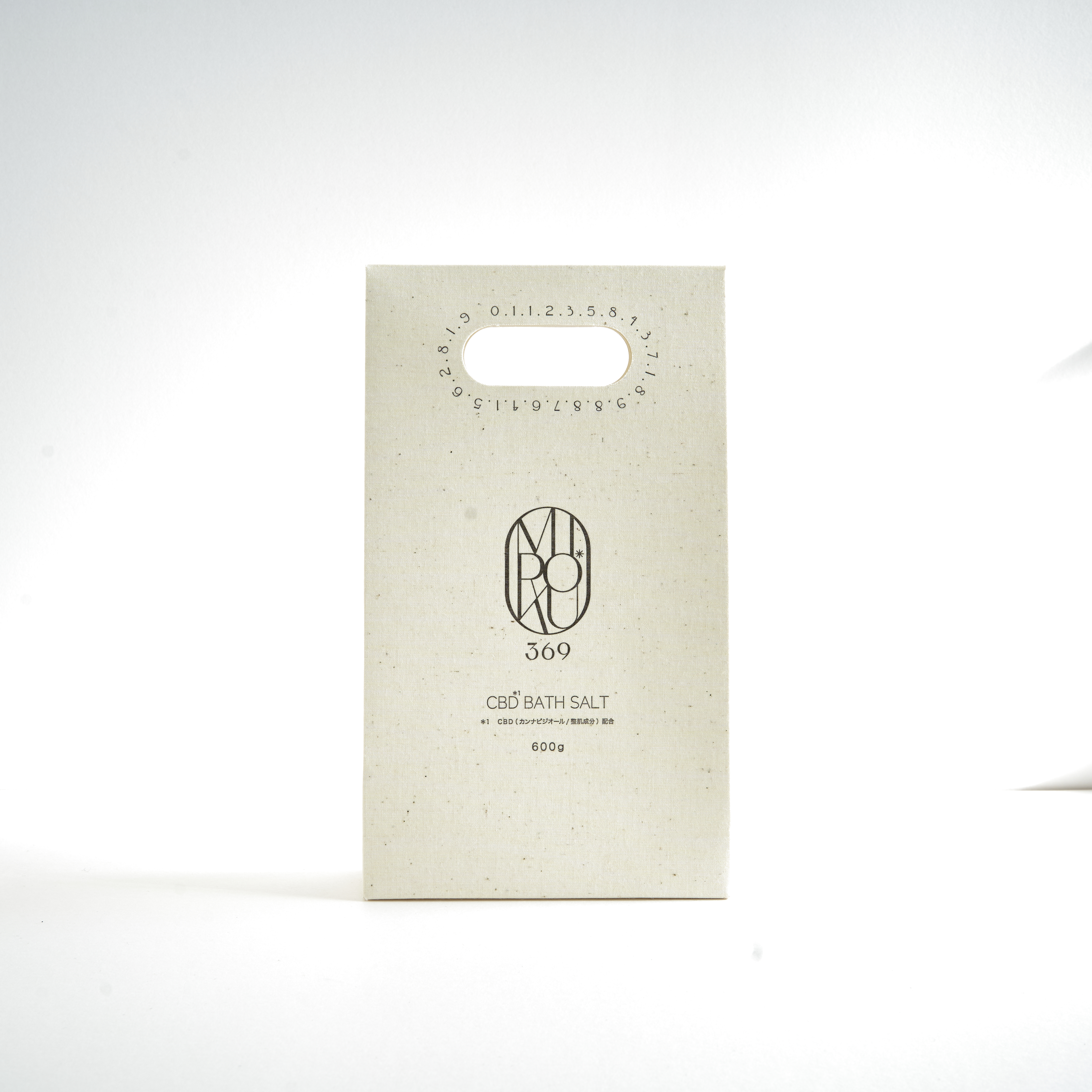 【バスソルト】369 BATH SALT 煌－KOU－ 600ｇ CBD600mg　おしゃれ 雑貨(MIROKU-369-さん)のメインイメージ